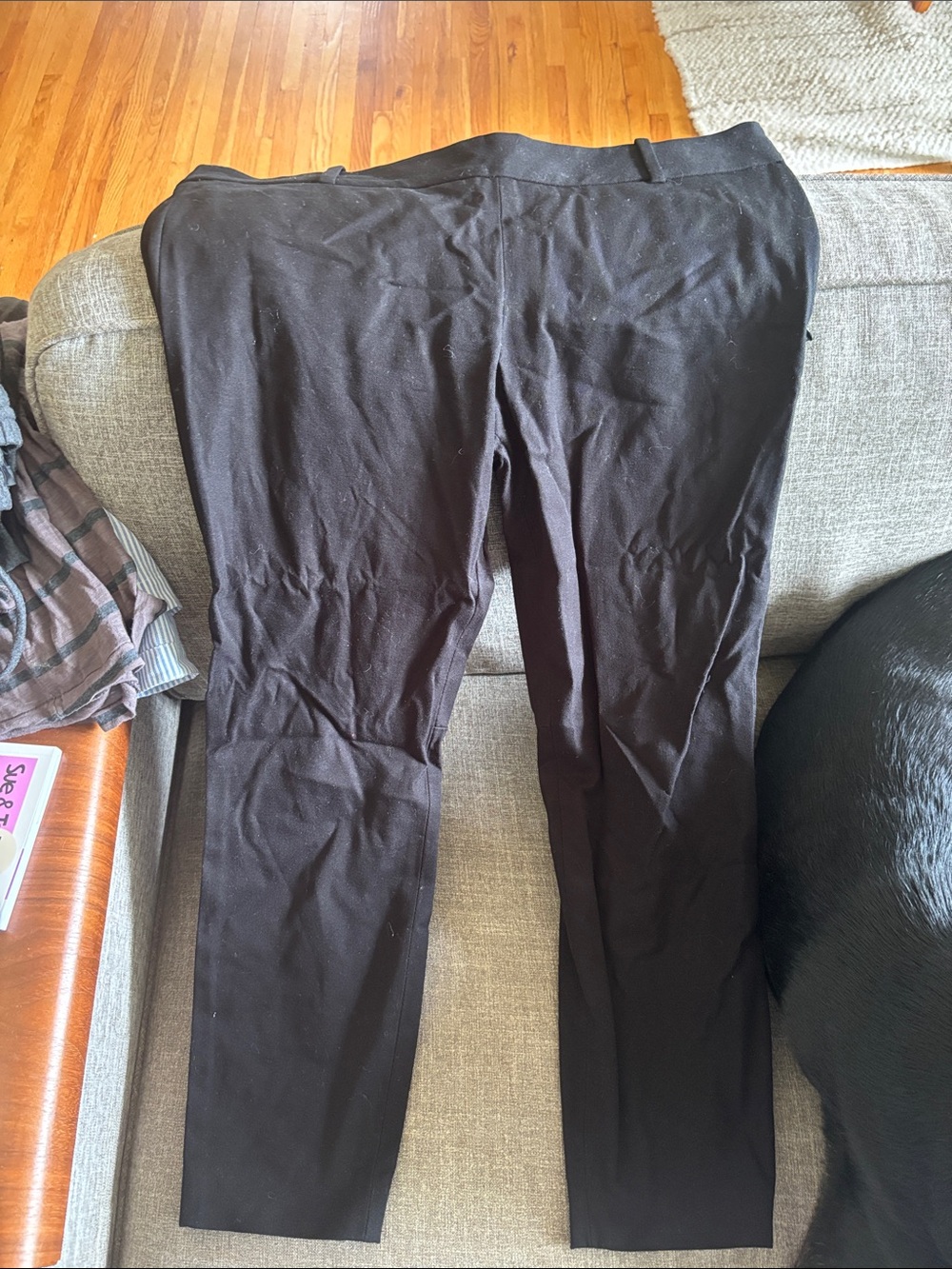J. Crew Women's Black Slim Ankle Pants
